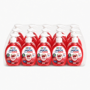 JABÓN LÍQUIDO ANTIBACTERIAL GERMICIDA AKLARY 20 UND X 380ML