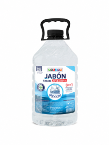 JABÓN LÍQUIDO ANTIBACTERIAL GERMICIDA AKLARY - NEUTRAL GL 3.5L