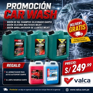 PACK CAR WASH BIDONES